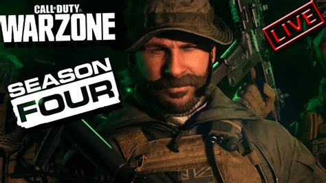 Call Of Duty Warzone Season 4 Is Here 🔴live🔴 Youtube