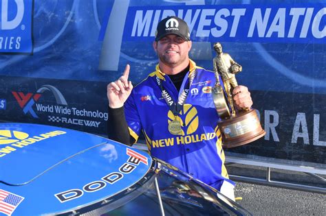 Dominant Performance By Mopar® Dodge Charger Srt® Hellcat As Hagan Wins