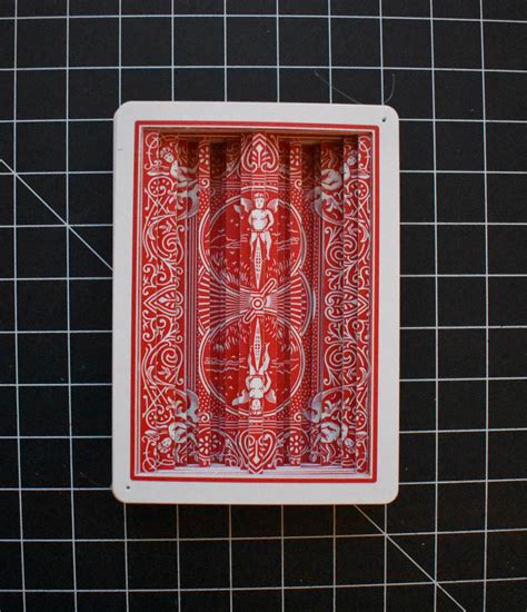 Playing Card Sculpture Etsy