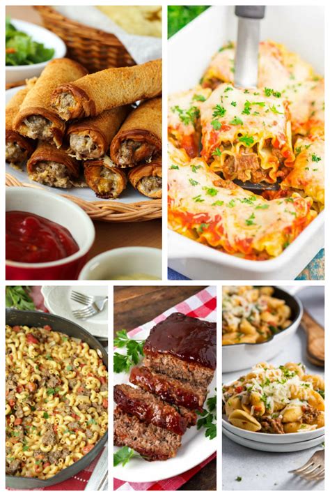 Either way, we guarantee you'll be going back for seconds. 75 Ground Beef Dinner Ideas | The Two Bite Club