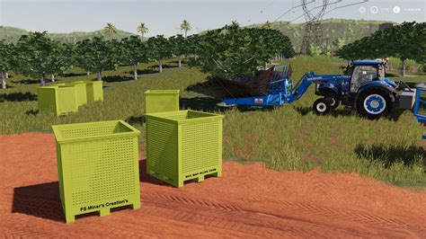Pallet Box For Olives V05 Fs19 Farming Simulator 19 Mod