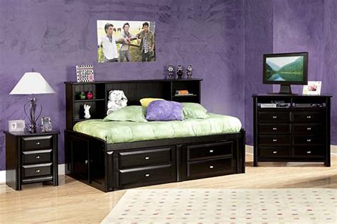 Collection by life is home l.i.h. Laguna Black Full Roomsaver Bed at Gardner-White