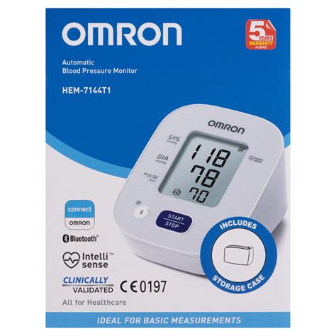 Omron Hem7144t1 Standard Blood Pressure Monitor Smart Wellness