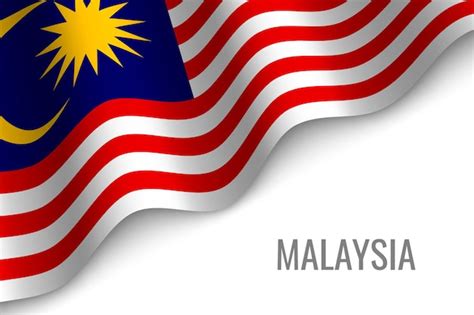 Premium Vector Malaysia Map And Flag In Circle Map Of Malaysia