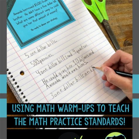 Daily Math Warm Ups Infusing The Math Practice Standards The Teacher