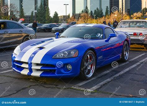 Corvette Viper Srt 10 On Display Editorial Photography Image Of