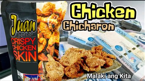 Chicken Chicharon Crispy Chicken Skin Street Food Youtube