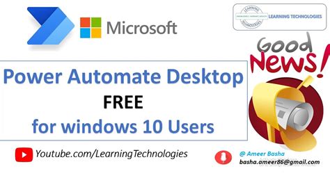 Power Automate Desktop Is Now Free For Windows 10 Users Microsoft