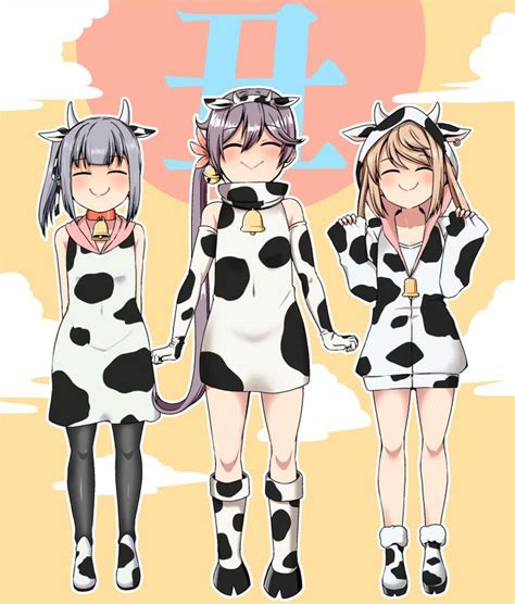 Cow Girl Girl Sexy Cow Fanart Cow Wallpapers Waifu Sexy Cow Girl Fanart Cow Girl