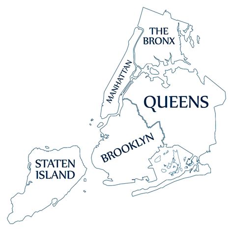 The Boroughs Of New York City