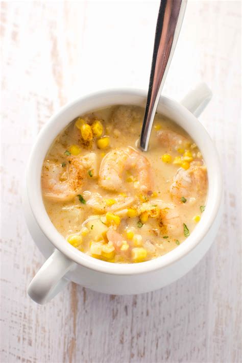 Slow Cooker Cajun Corn And Shrimp Chowder Slow Cooker