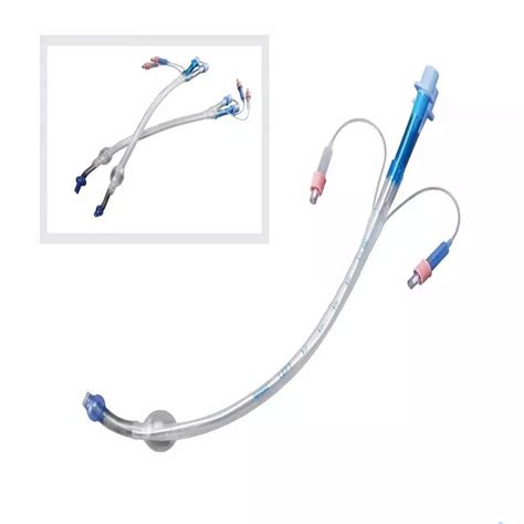 Disposable Silicone Double Left And Right Lumen Endobronchial Tube