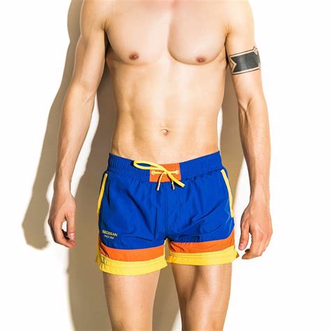 New Seobean Men S Summer Shorts Fashion Home Shorts Polyester Casual