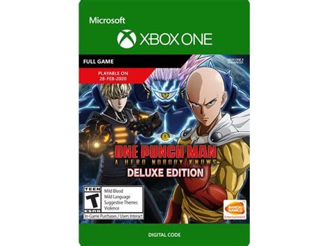 One punch sim codes : ONE PUNCH MAN: A HERO NOBODY KNOWS - Deluxe Edition Xbox ...