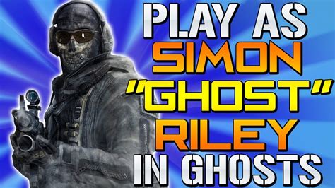 Call Of Duty Ghosts Play As Simon Ghost Riley In Multiplayer Unlock