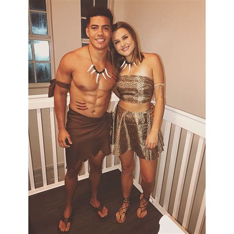 Tarzan And Jane Diy Couples Costume Trendy Halloween Costumes Cute