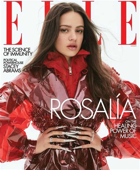 Rosalía Conquista La Portada De La Revista Elle Usa Rtvees