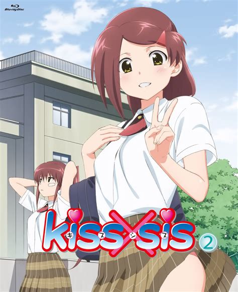 Kissxsis Suminoe Ako Suminoe Riko Disc Cover Pantsu Jpeg Artifacts