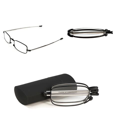 2018 Mini Design Reading Glasses Men Women Folding Small Glasses Frame