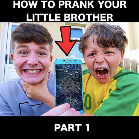ways to prank your little brother part 1 😈 these 7 pranks are easy yet hilarious to do on your