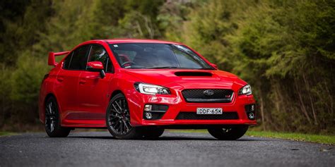 Subaru Wrx Sti Au Spec Cars Red 2014 Wallpapers Hd Desktop And