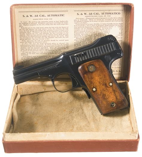 Historical Firearms Smith And Wessons First Semi Automatic Pistol The