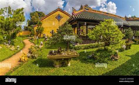 July 14 2020 Imperial City Hue Vietnam Beautiful Image View Of