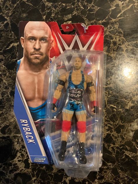 Wwe Mattel Basic Series Ryback Figure Hobbies And Toys Toys And Games On