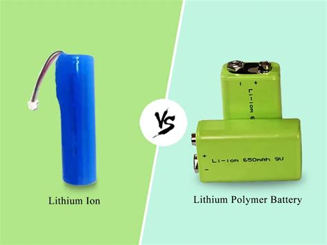 Lithium Ion Vs Lithium Polymer Battery