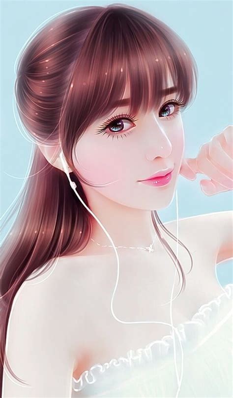 Art Art Girl Background Beautiful Beautiful Girl Beauty Cartoon