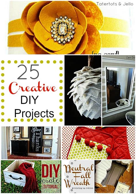 25 Creative Diy Projects