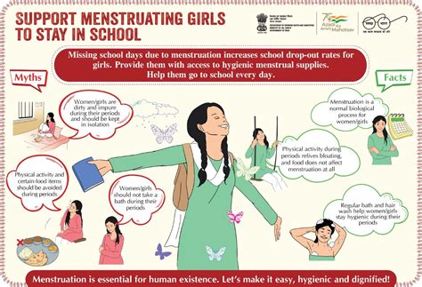 support menstruating girls to stay in school unicef iec ewarehouse