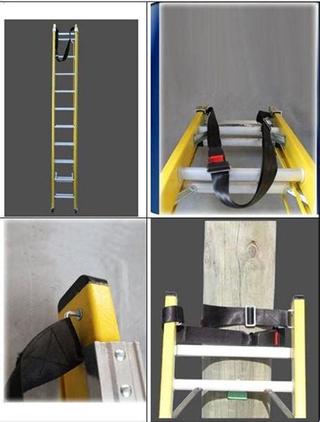 Fiberglass Ladder 54m With Pole Attachment