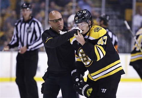 Torey Krug Injury Boston Bruins Defenseman To Miss At Least Three