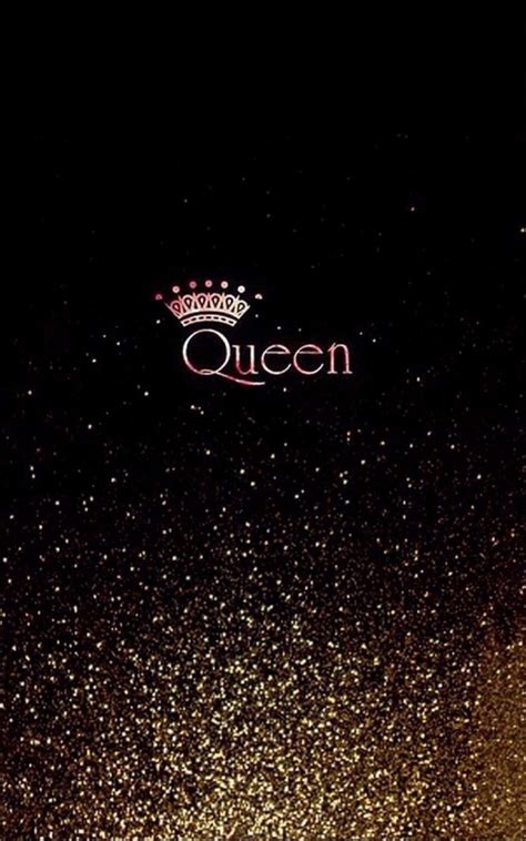 Queen With Glitter Wallpaper Queens Wallpaper Glitter Wallpaper