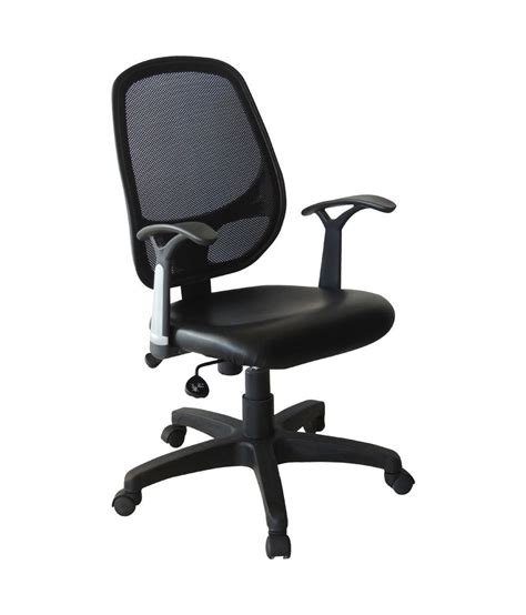 Homcom vanity middle back office chair tufted backrest swivel rolling wheels task chair with height adjustable comfortable with great for the price. Feather Touch Hydraulic Office Chair- Black - Buy Feather ...
