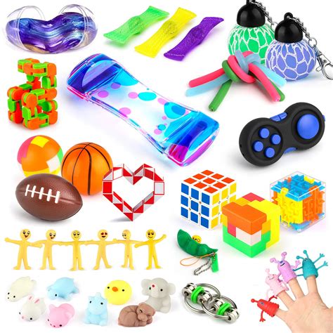 Other Sensory Toys Toys And Games 50 Pack Fidget Toys Set Sensory Tools Bundle Stress Relief Hand