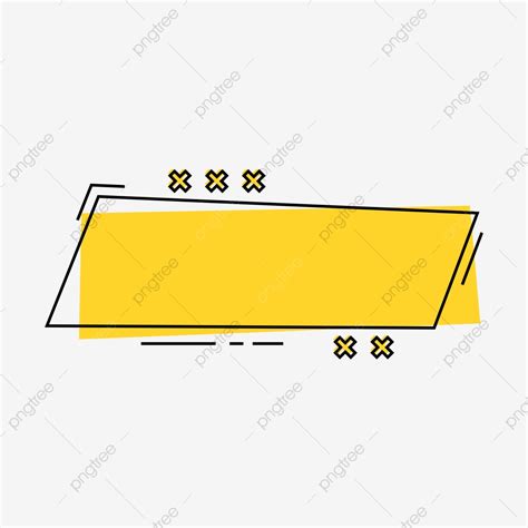 Geometric Abstract Shapes Vector Design Images Yellow Abstract Banner