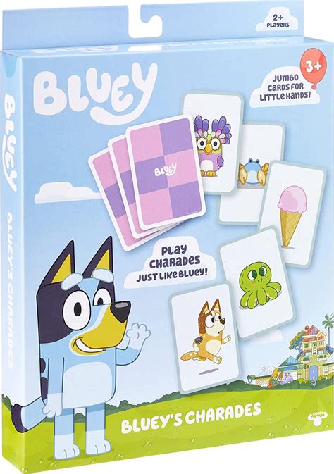Bluey • Bluey Charades Card Game Multicolor 17168 • Daily