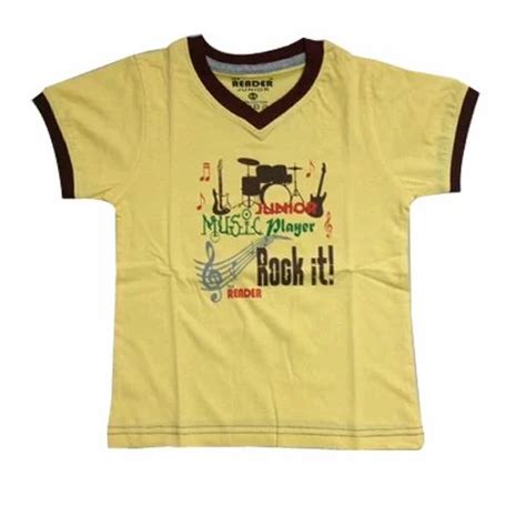 Kids Designer T Shirt At Rs 70piece Children T Shirt In Tiruppur