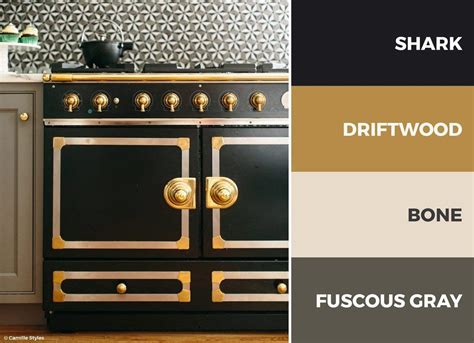 A Black And Gold Kitchen Color Scheme Is Elegant And Luxurious Read On