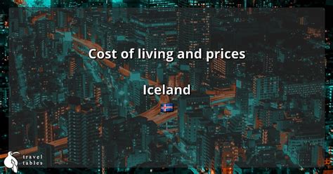 Cost Of Living And Prices In Iceland 🇮🇸 Updated Jul 2023 Traveltables