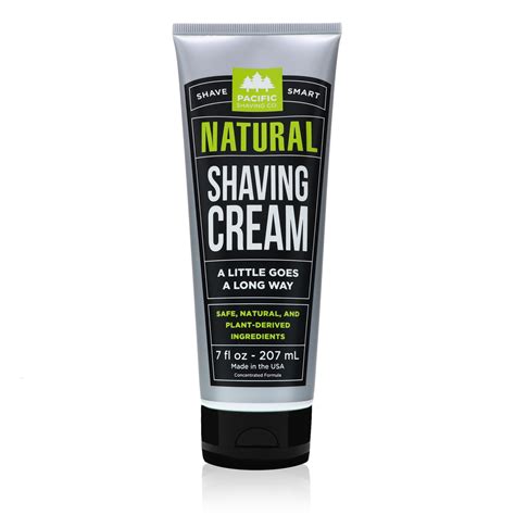 The Original Natural Shaving Cream 7 Oz Pacific Shaving Company