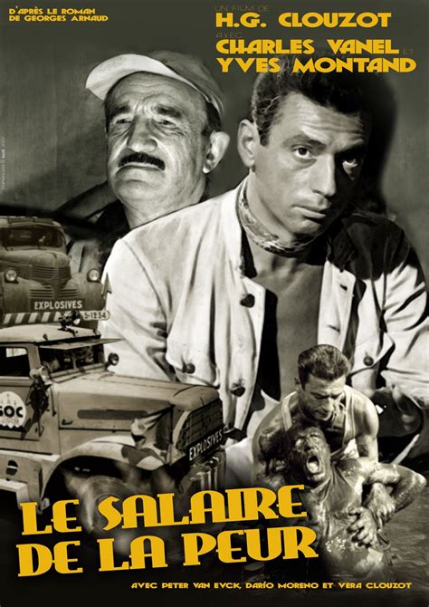 Mes affiches ciné Le Salaire de la Peur Film culte francais Film Film français