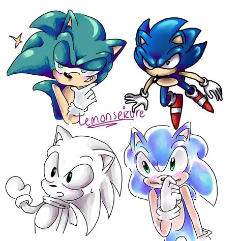 Sonic Doodles By Lem0nseizure On Deviantart