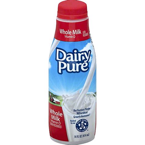 Deans Dairy Pure Milk Whole Quart Whole Milk Remke Markets