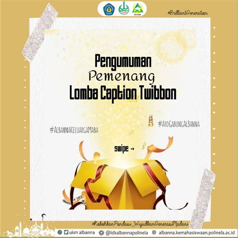 Pemenang Lomba Twibbon Special PKKMB 2019 – UKM AL BANNA