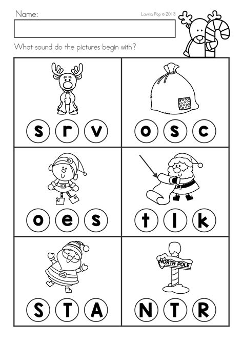 Christmas Math And Literacy Worksheets And Activities No Prep Packet For