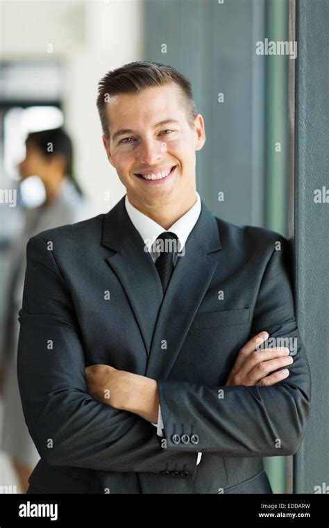 Businessman Suit Arms Folded Hi Res Stock Photography And Images Alamy