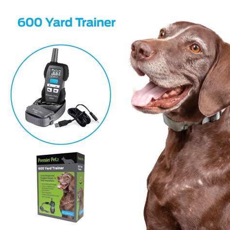 Premier Pet 600 Yard Remote Trainer: Corrects Unwanted Behaviors for